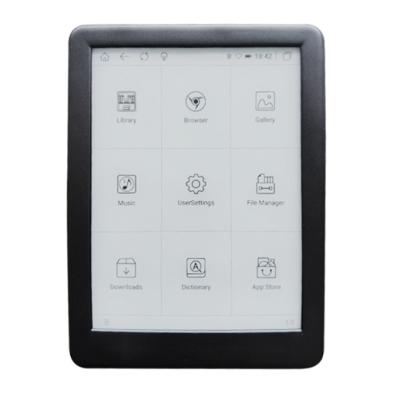 China Eink Ebook Reader P6 1072*1448 6inch Android Eink WIFI With Touch Screen Font Light 300PPI Smart Ebook Reader for sale