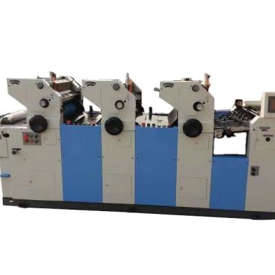 China Hotels 3 Color 3 Station Offset Printing Machine For Non Woven Bags for sale