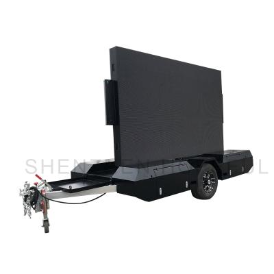 China Outdoor Mobil Led Mobile Trailer Video Screen P446 for sale