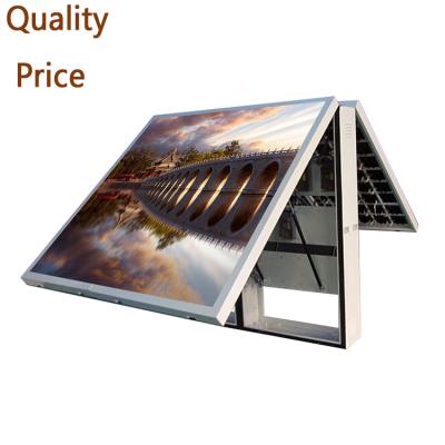 China Video Outdoor Fixed Installation HD Led Billboard P4 P5 p6 Pixel Digital Led Sign Board Double Sided Led Advertising Display Screen for sale