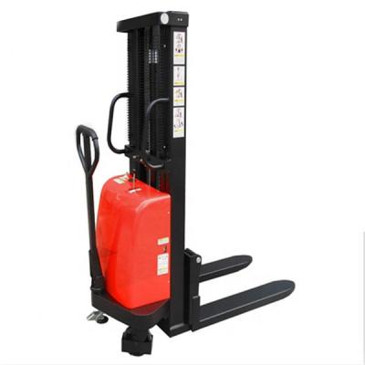 China Hotel Forklift 1Ton 1.5 Ton Semi Electric Stacker Automatic for sale