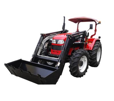 China Farms Tractor Front End Forklift Loader Compact Tractor Hitch Machine Fast Land Working Tractor for sale