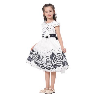 China New Arrival Girl's Dress Dry Cleaning Kids New Design Princess Dress Fashion Festival Lace Dress With Net Cloth for sale