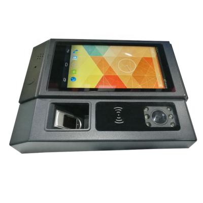 China HFSecurity Android 6.0 Biometric Face Recognition Time Attendance System Color Screen Time Attendance 1 for sale