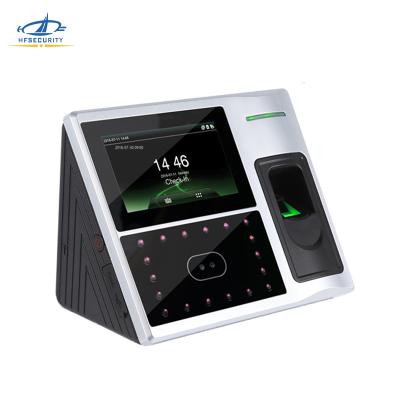 China New ID/Mifare/HID HF-FR402N Facial Scanner Recognition Employee Time Tracking System Staff Facial Biometric Time Recorder Time Recorder for sale