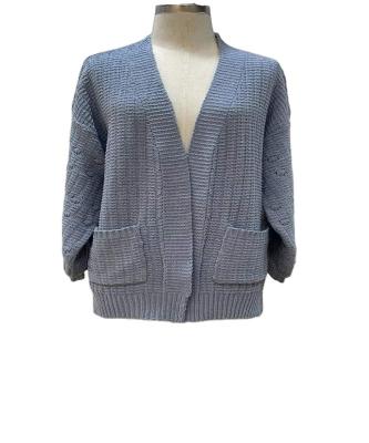 China Women's Cardigan Breathable Quality Standard Thickness Acrylic Long Sleeve Plus Size Sweaters for sale