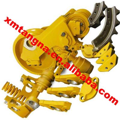 China Machinery Repair Shops PC20 PC20-5 PC20-6 PC20-7 Track Chain Link Assy For Mini Excavator Track Shoe Track Roller Front Idler Sprocket for sale