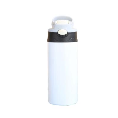 China Viable Wholesale Products Sublimation Blanks Water Bottle Stainless Steel Tumbler With Handle Kids Double Wall Insulated Water Bottles for sale