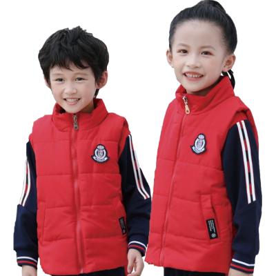 China School Winter Cotton-padded Clothes Invest Kindergarten Children Primary School Uniform SU-W-001 High for sale