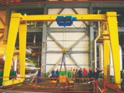 China Light Duty 2 - 10Ton Single Girder Electric Gantry Crane With Wire Rope Hoist For Machinery Mills , Warehouse for sale