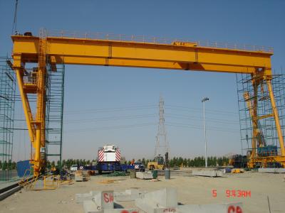 China Electric Gantry Crane 20t / 5t General Purposed For Outdoor , Storage Area , Open Yard for sale