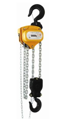 China 3 ton, 5 ton, 7.5 ton Manual Chain Hoist With Dual Pawl Brake For General Lifting, Loading for sale