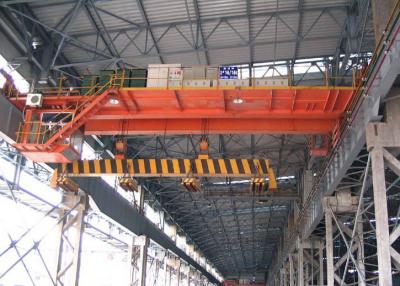 China A5 - A6 Electric Overhead Crane / Electromagnetic Crane With Top Slewing Magnetic Chuck for sale