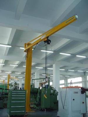 China Electric Floor Mounted Jib Crane For Warehouse / Storage / Machine Mill for sale