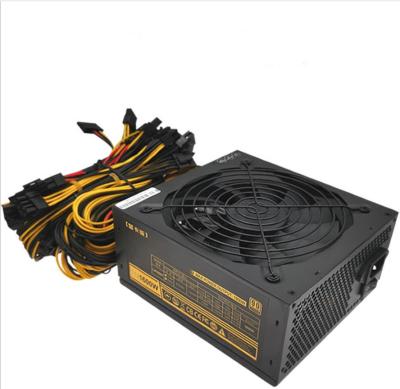 China Hot Selling Desktop PSU PC Power Supply Support 6 GPU 8 GPU ATX 1600W 1800W 2000W 3600W 90PLUS Golden for sale