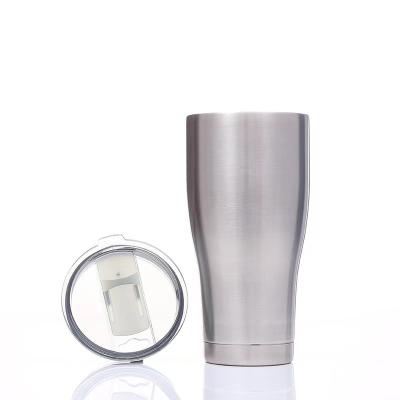 China Quality assurance sustainable modern offee cup stainless steel curve tumbler vacuum for sale