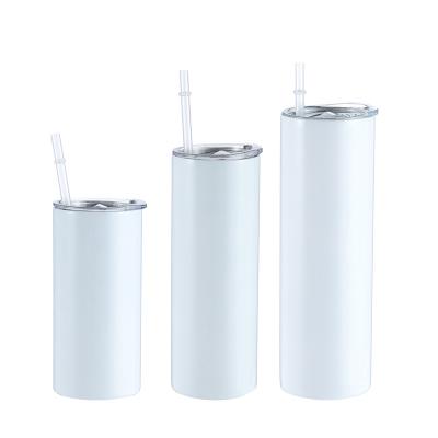 China 15oz 20oz 30oz 304 Stainless Steel Disposable Sublimation Blanks Tumbler Manufacturer Bestselling Vacuum Lean Straight Double Walled ISS for sale