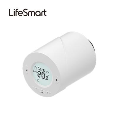 China LifeSmart Modern TRV Intelligent Wireless Thermostatic Radiator Valve For Smart Home System for sale