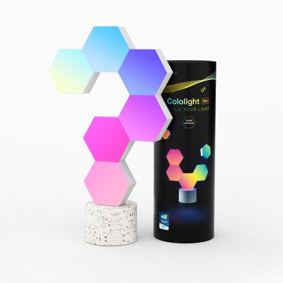 China Post Modern Modular Cololight Lights Smart Dance To Hexagonal Led Music Light for sale