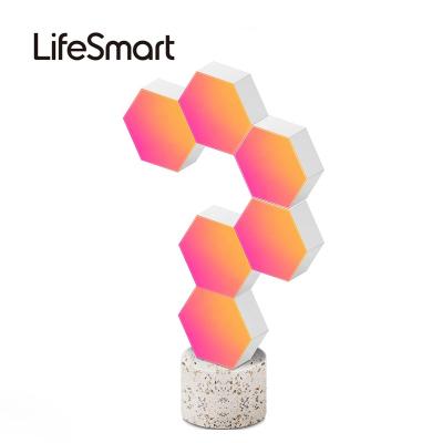 China Lifesmart modern hexagonal cololight lights rgb 6 quantum smart light for sale