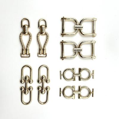 China Shoe Accessories Wholesale Shoe Accessories Buckle Decoration Logo Custom Metal Alloy Buckle for sale