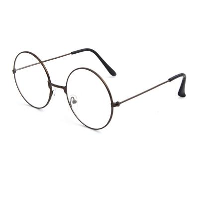 China Light Hot China Sold Danyang Ultra Thin Transparent Useful Round Frame Men Optical Glasses for sale