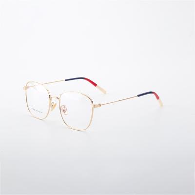 China Fashionable Manufacturer's New Product Hot-selling Montura De Gafas Optic Glass Metal Sight Fashion Optical Glasses Multicolor Thin Sight for sale