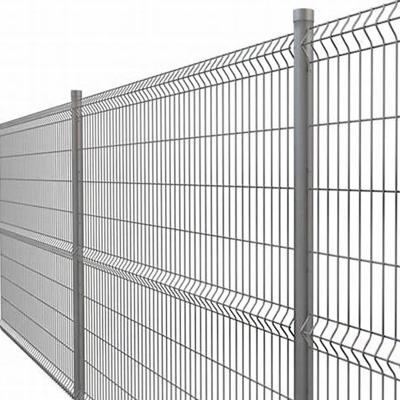 China Hot Selling Easily Assembled 3D Curved Wire Mesh Fence Panels for sale