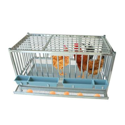 China Breathable Family Breeding Use Stainless Steel Wire Mesh Egg Hen House Shed Rooster Poultry Chicken Cage Cage for sale