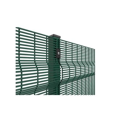 China Easily Assembled Good Quality Double Steel Metal Mesh Fence Rigid Welded Rigid Panel For Garden for sale