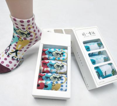 China Antibacterial Socks 3d Kids Printed Cute Girls Teen Socks Pattern Cartoon Tube Socks for sale