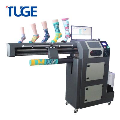 China Fabric printing seamless digital machine factory price cotton fabric printing for socks for sale