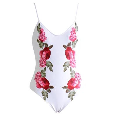 China 2022 Summer Fashion Women's Plus Size Floral Print Sexy One-piece Bikini for sale