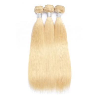 China Silky Straight Brazilian Hair Bundles 613 Blonde Straight Hair Weave Wholesale Virgin Hair Extensions for sale