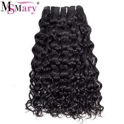 China Cheap Hair Peruvian Wholesale Remy Human Hair Extensions Natural Black Tange Virgin Water Wave Hair Extensions Free Shipping for sale