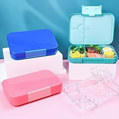 China Country Northfox Bento Lunch Boxes Reusable No Leak Kids Bento Box With 4 Compartment Wholesale Tiffin Bento Lunch Box for sale