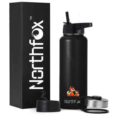 China 2021 Wholesale Northfox 32Oz Business Double Wall Stainless Steel Vacuum Bottle Insulated Sports Water Thermoses Flask For Outdoor for sale