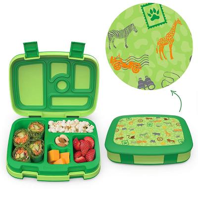 China 2021 Microwavable Return School Reusable Leak Proof Lunch Bento Box Set With Insulated Bag For Kids for sale