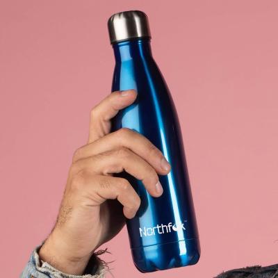 China Hot Sale Business Northfox Cola Shaped Bottle Double Wall Stainless Steel Water Bottle Sports Travel Bottle for sale