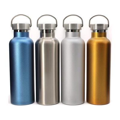 China 2021 Northfox Business Cheap Medium Double Mouth Wall Stainless Steel Beverage Vacuum Insulated Water Bottle With 3 Lids for sale