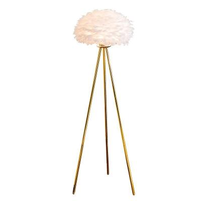 China Modern Factory Wholesale Luxury Hotel Living Room Bamboo White Orange White Wooden Spiral Led Floor Lamp for sale