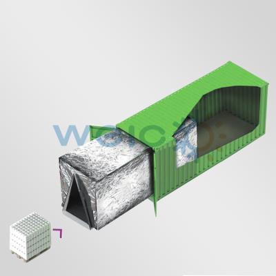 China Transport container liner for 20ft container heat insulation container liner bag for sale