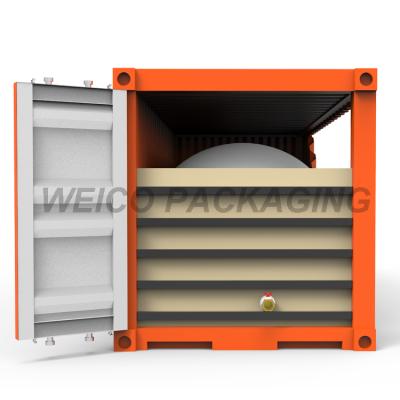 China Anti-Leaking Food Transport 24000 Liters 20ft Liquid Container Flexitank for sale