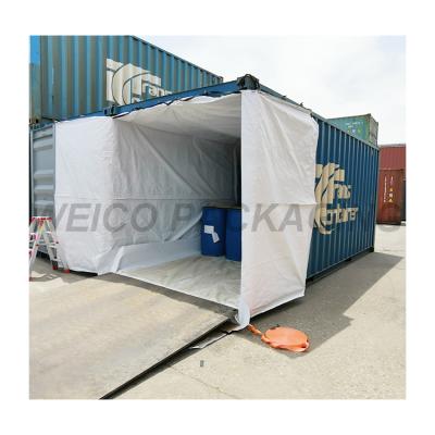 China container sea moisture proof leak proof liners,woven foil container liner,waterproof container liner for logistics for sale