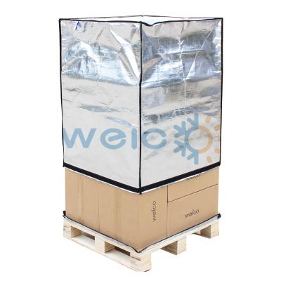 China Heat Insulation Factory Supply Heat Insulation Pallet Cover Freezer Pallet Cover Size Can Be Customized for sale