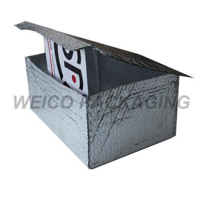 China Modern Factory Directly Bubble Insulated Thermal Box Liners 3D Cardboard Liner For Frozen for sale