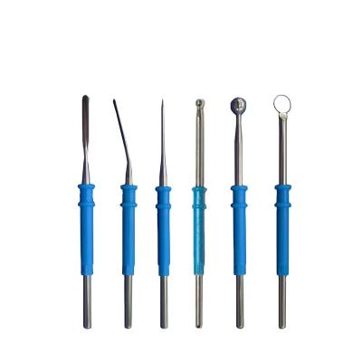 China Medical Surgery Instrument Reusable Disposable ESU Accessories Medical Electrosurgical Electrode Leep Loop electrosurgical Pencil for sale