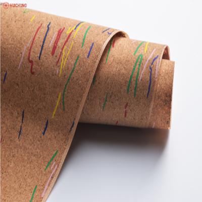 China Manufacturers Abrasion-Resistant Cork Sheets With Gravel EVA Adhesive Cork Sheets for sale