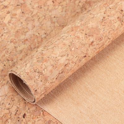 Κίνα Wholesale Natural Washable Abrasion-Resistant Textile Hand Machine Grain Synthetic Cork Cork Fabric for Handbags Arts and Crafts προς πώληση