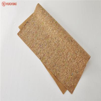 Κίνα Green Color Stains Anti-rust Fashion Cork Indelible Portuguese Fabric For Shoes Wash Bag Makeup Bag Vegan Shopping Bag Ready To Ship προς πώληση